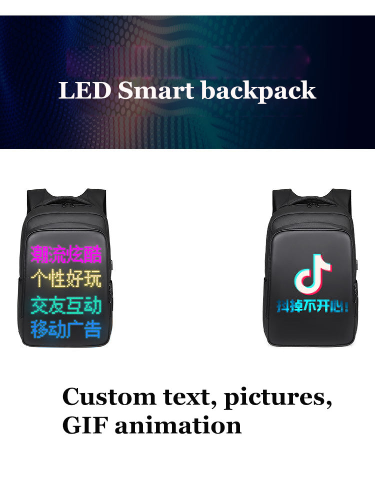 LED Display Backpack