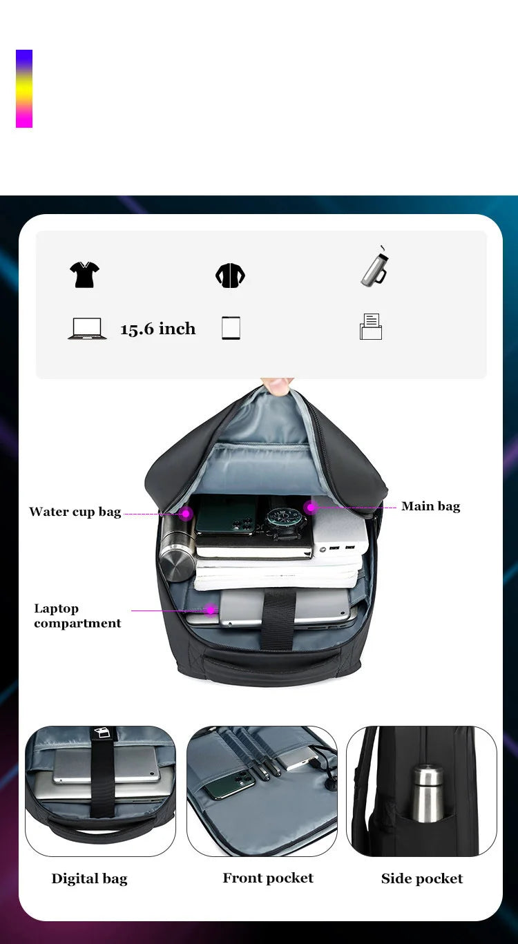LED Display Backpack