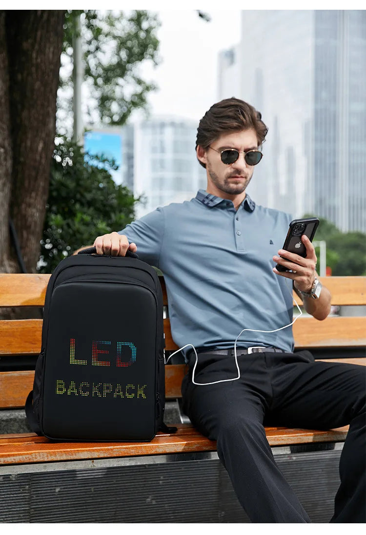 LED Display Backpack