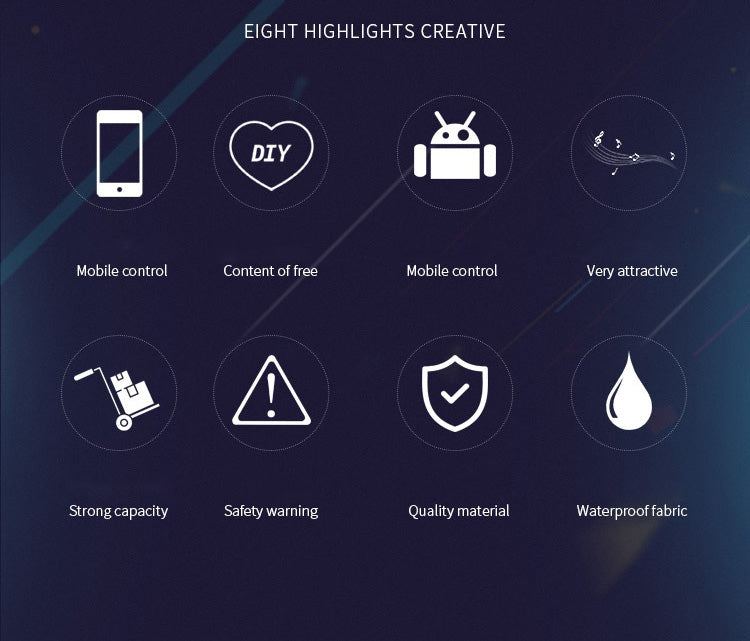LED Display Backpack
