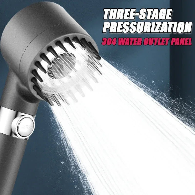 High-Pressure Filter Shower Head