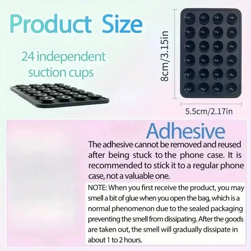 Phone Silicone Suction Cup Holder