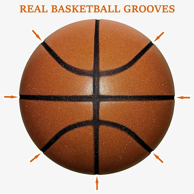 Grooved Design Silent Basketball