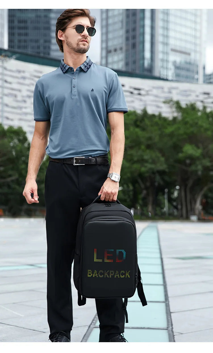 LED Display Backpack