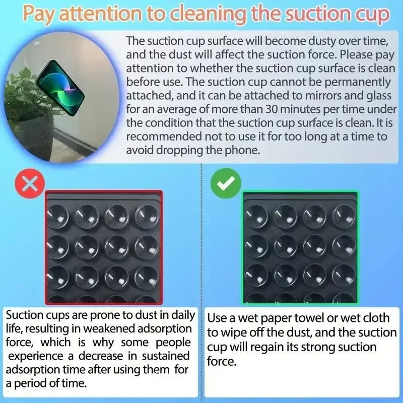 Phone Silicone Suction Cup Holder
