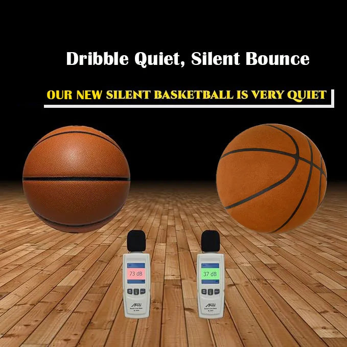 Grooved Design Silent Basketball
