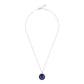 Zodiac Lapis Lazuli Gemstone Star Constellation Pendant Necklace Gold Misty